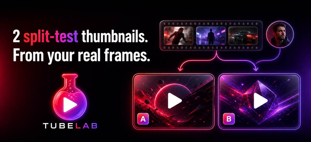 Split Test Thumbnails