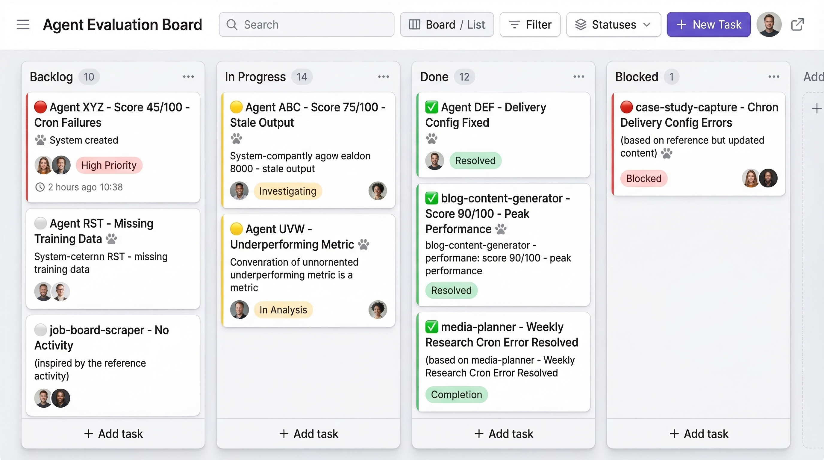 Tracking and Escalation